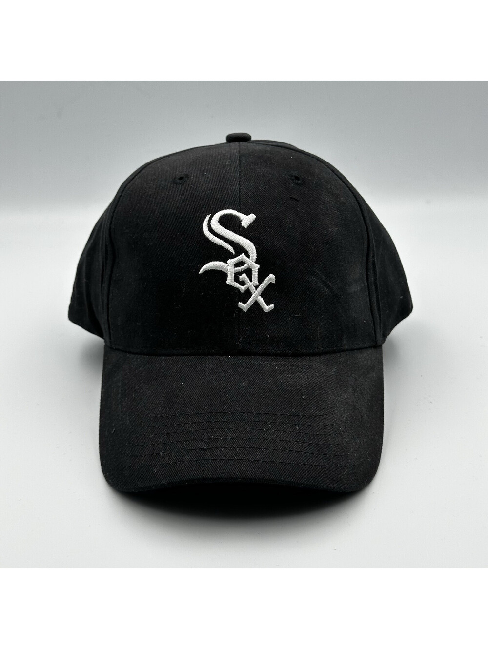 Chicago White Sox Black Adjustable Hat MLB Genuine Merchandise Fan Favorite